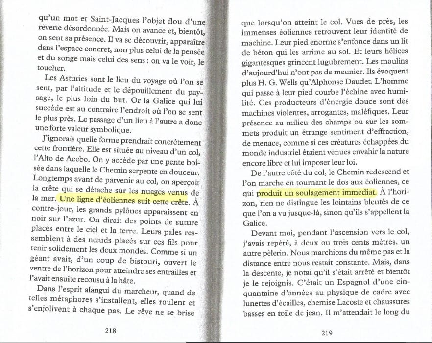 Extrait « Immortelle randonnée » de Jean Christophe Rufin